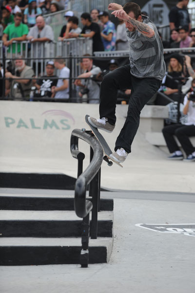 Johnny Layton has the pop to get on the rail